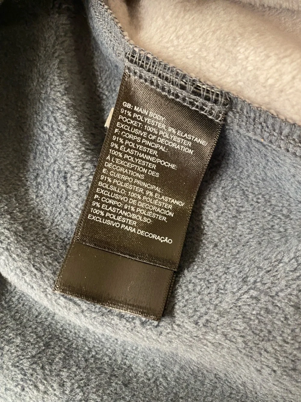 The North Face Raglan Pullover - Slate Blue & Light Gray